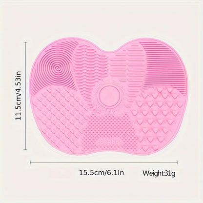 Tapis de nettoyage pour pinceaux de maquillage